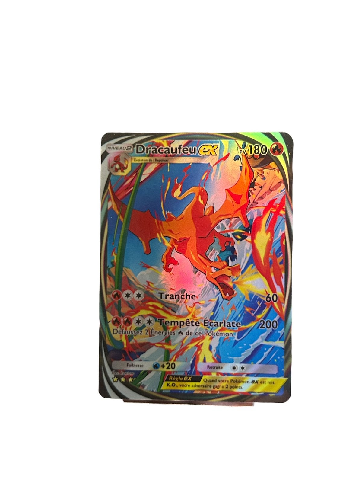 Pokemon charizard FAN ART niet echt, Ophalen of Verzenden, Zo goed als nieuw