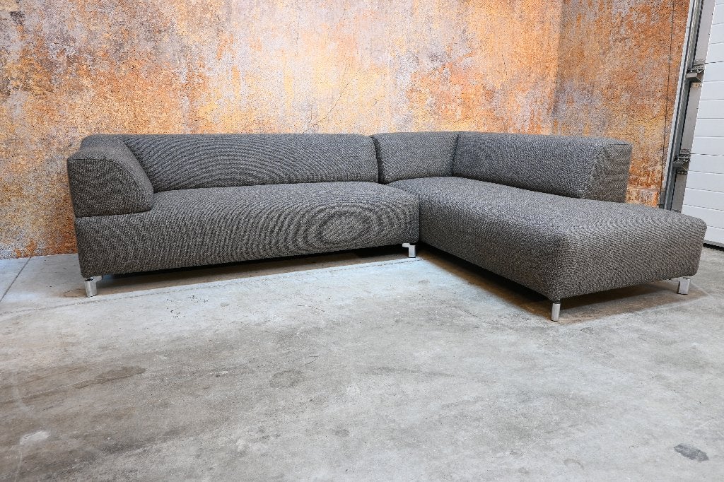 NIEUW beklede Leolux Faya Lobi design hoekbank De Ploeg stof, 250 tot 300 cm, Leolux, Leolux, Ophalen of Verzenden