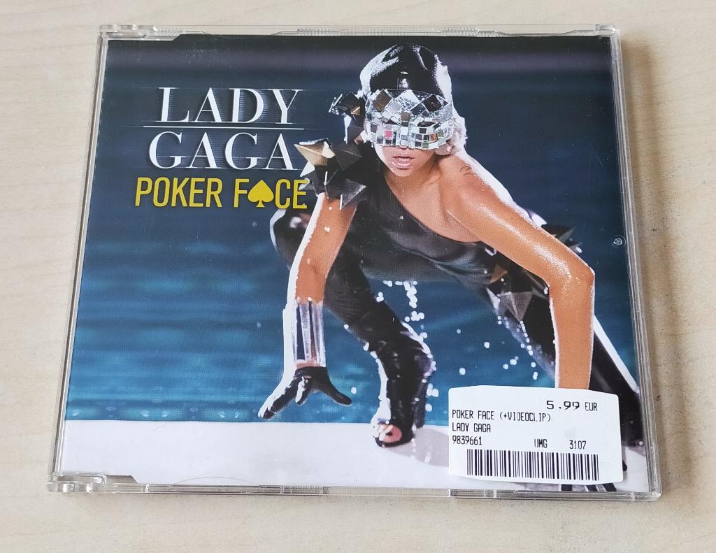 Lady Gaga - Poker Face CD Single 2009 3trk, Ophalen of Verzenden, Zo goed als nieuw, Pop