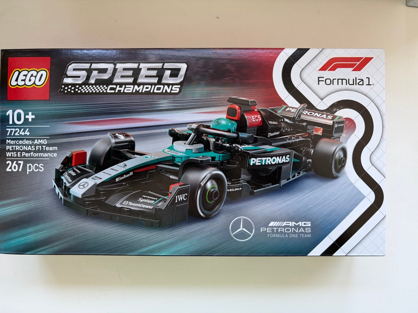 LEGO Speed Champions Mercedes-AMG F1 W12 E Performance, Lego, Denemarken, Nieuw, Complete set