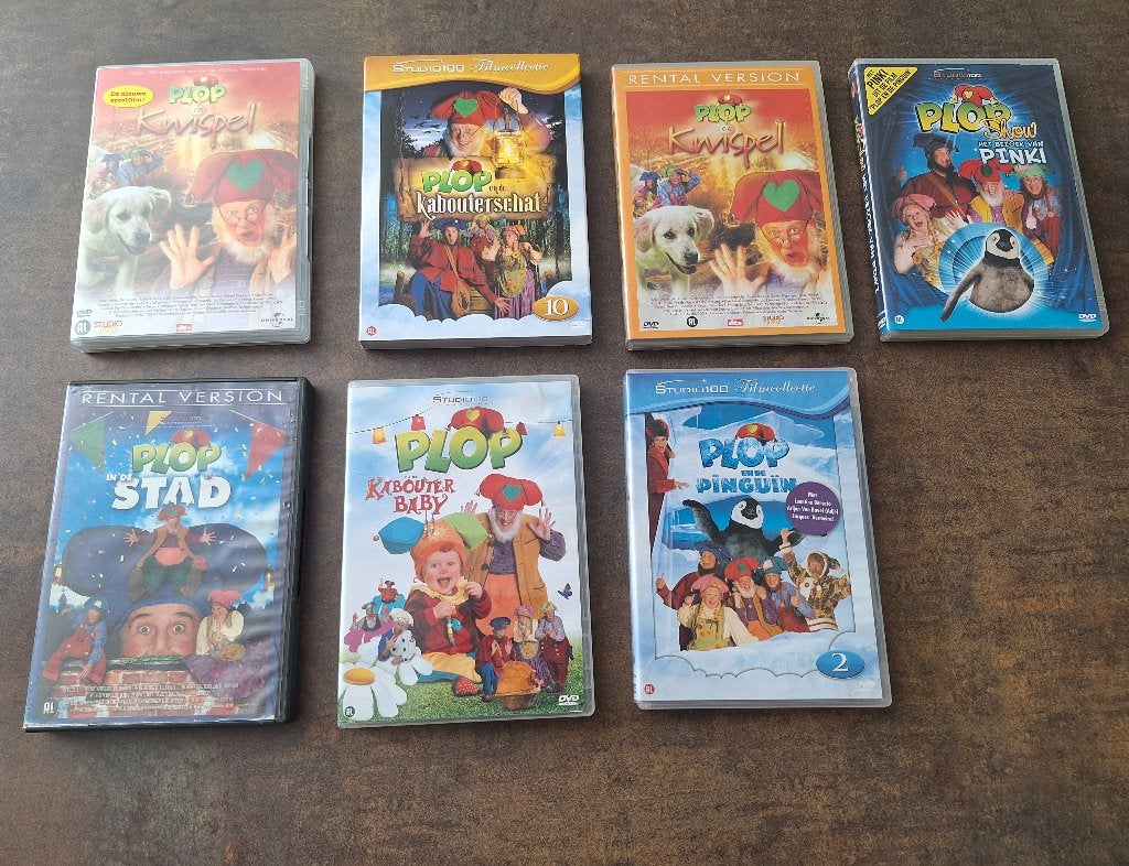 Plop Dvd's, Avontuur, Gebruikt, Verzenden, Alle leeftijden