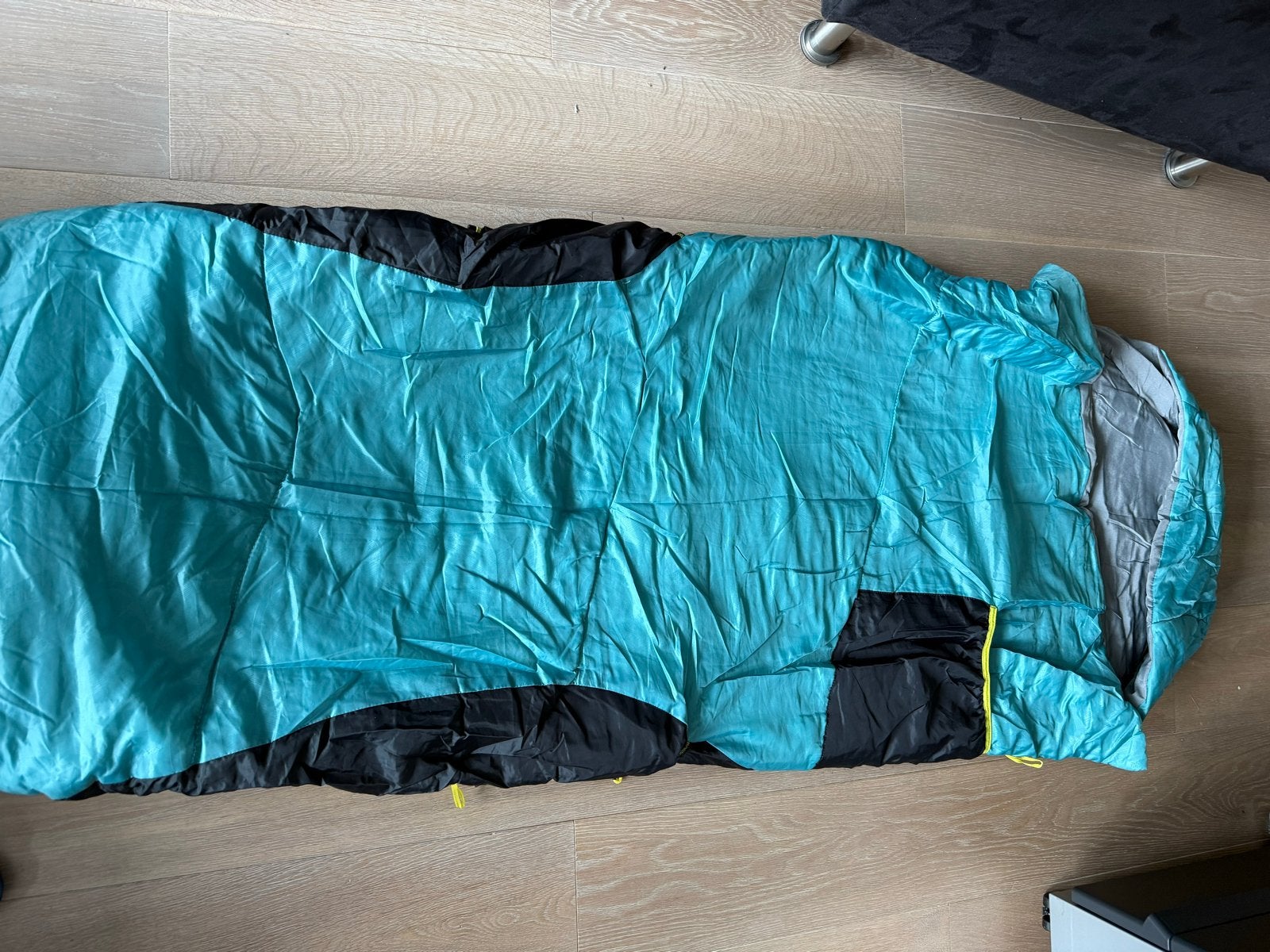 Decathlon Quechua Slaapzak & Matje in 1 - Verstelbaar, Caravans en Kamperen, Ophalen of Verzenden, Gebruikt