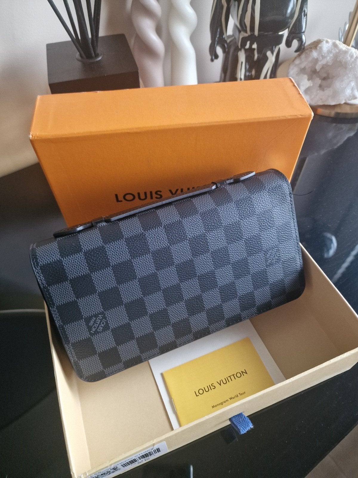 Louis vuitton portemonnee, Ophalen of Verzenden, Nieuw, Zwart