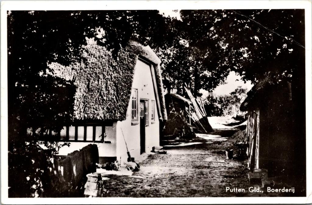 Putten - Boerderij (1972), Verzenden, 1960 tot 1980, Gelopen, Gelderland