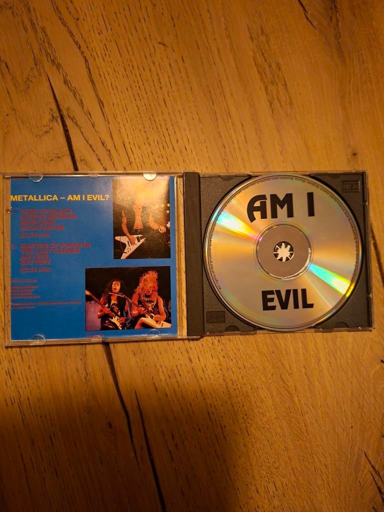 Metalica- am i evil bootleg cd , rare, Ophalen, 1980 - 1989, Zo goed als nieuw, Overige formaten