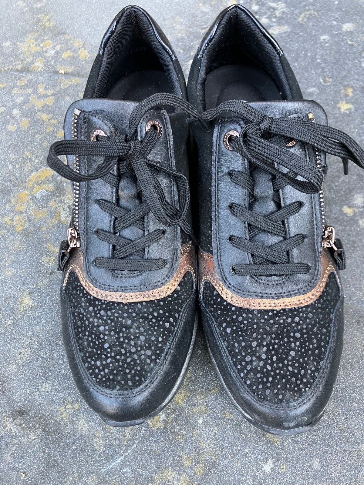 Remonte sneakers maat 40, Ophalen of Verzenden, Zo goed als nieuw, Zwart, Sneakers of Gympen