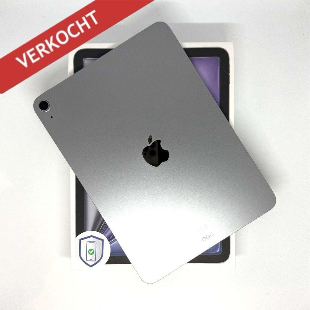 iPad Air 6e 11 inch M2 128GB grijs /krasvrij /99% batt /gara, Apple, Zo goed als nieuw, Support@apple.com, Apple Park Way, Cupertino, California