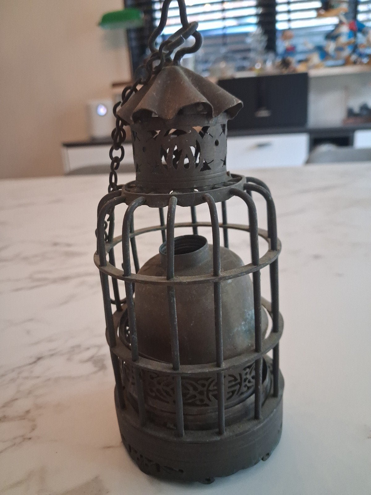 uniek 19e eeuws Chinees Opium Parafernalia brander vogelkooi, Ophalen of Verzenden