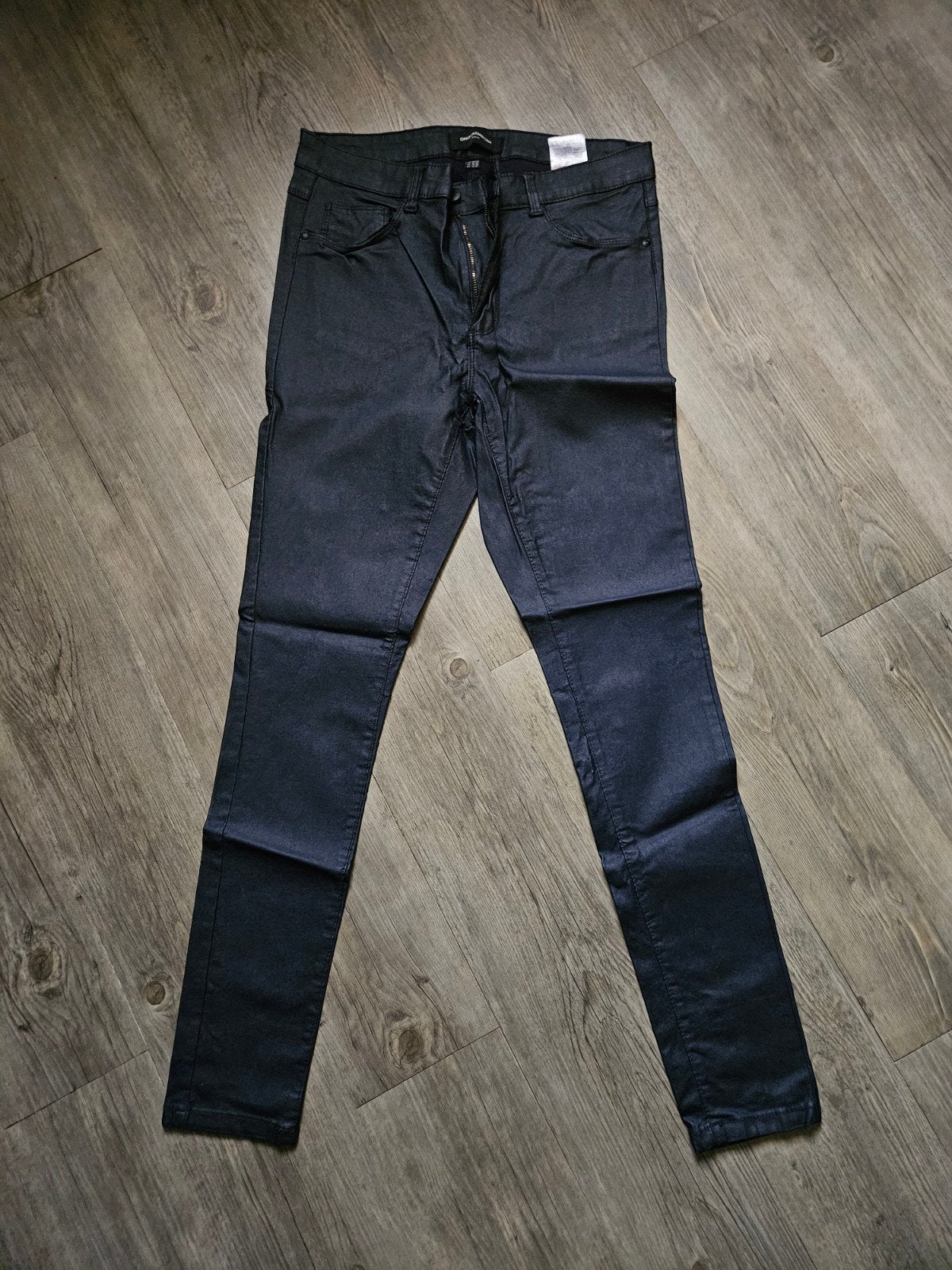 ONLY Carmakoma gecoate broek maat 44 donkerblauw nieuw, Blauw, Nieuw, Ophalen of Verzenden, W33 - W36 (confectie 42/44)