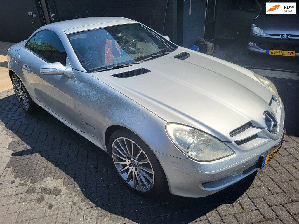 Mercedes-Benz SLK-klasse 200 Kompressor autom cabriolet, Auto's, Mercedes-Benz, Automaat, Achterwielaandrijving, 4 cilinders, Cabriolet