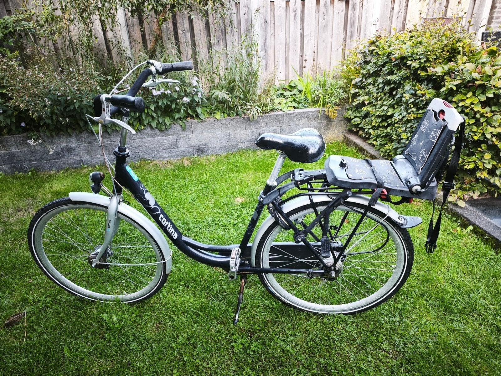 Cortina Moederfiets, Gebruikt, Dubbele standaard, 50 tot 53 cm, 1 zitje
