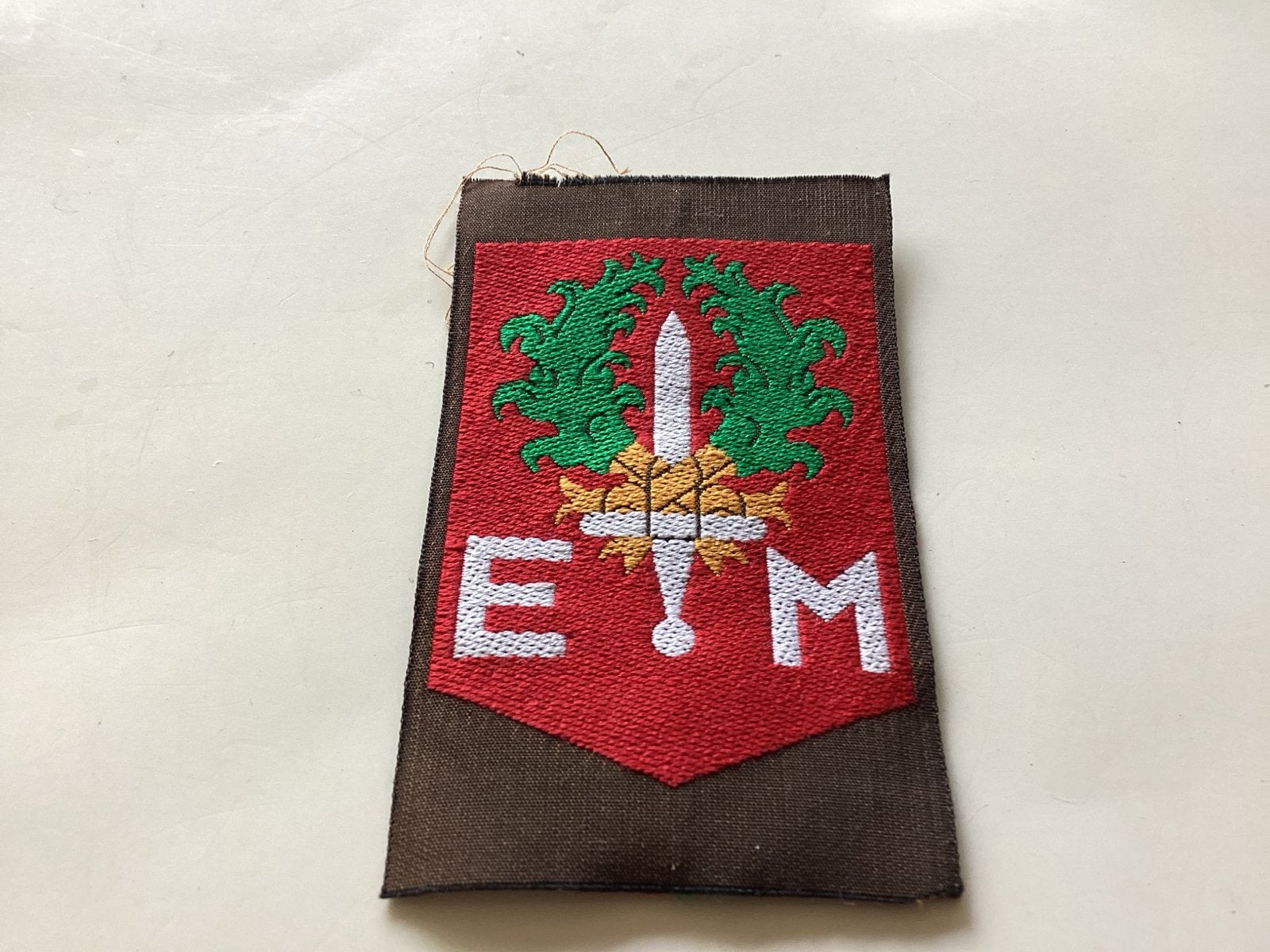 Nederlands-Indie vertrokken na de 2e Wereldoorlog, Ophalen of Verzenden, Overige soorten, Nederland, Embleem of Badge