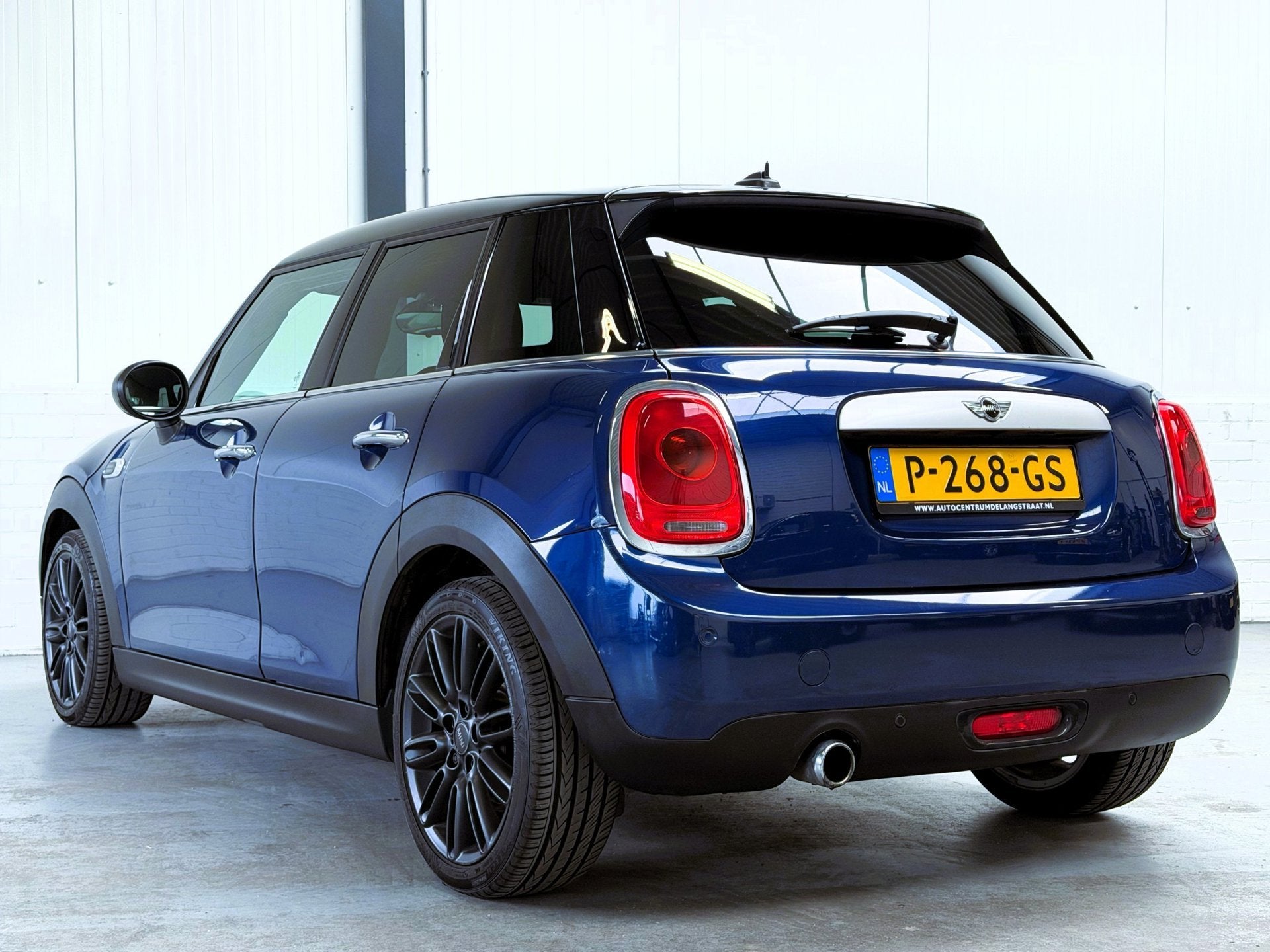 Mini 5-Deurs 1.5 Cooper Salt Business|Navi|5DRS, Auto's, 136 pk, Gebruikt, Blauw, Bedrijf