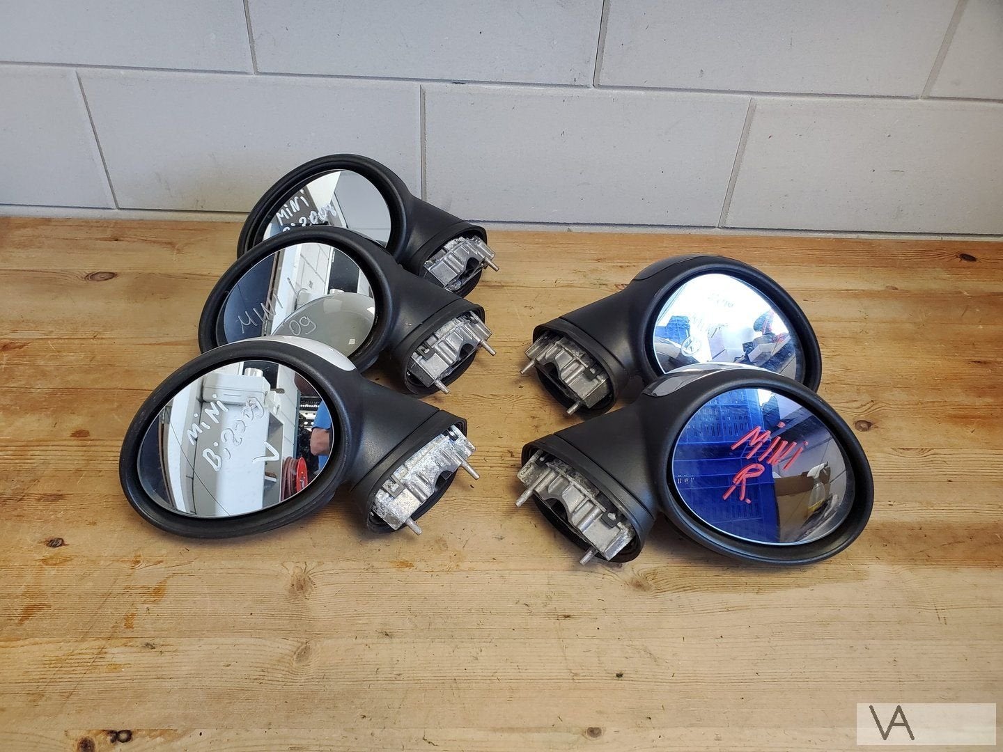 Spiegel links rechts Mini R56 2006 - 2012 per stuk €30, Gebruikt, -, -, Ophalen of Verzenden