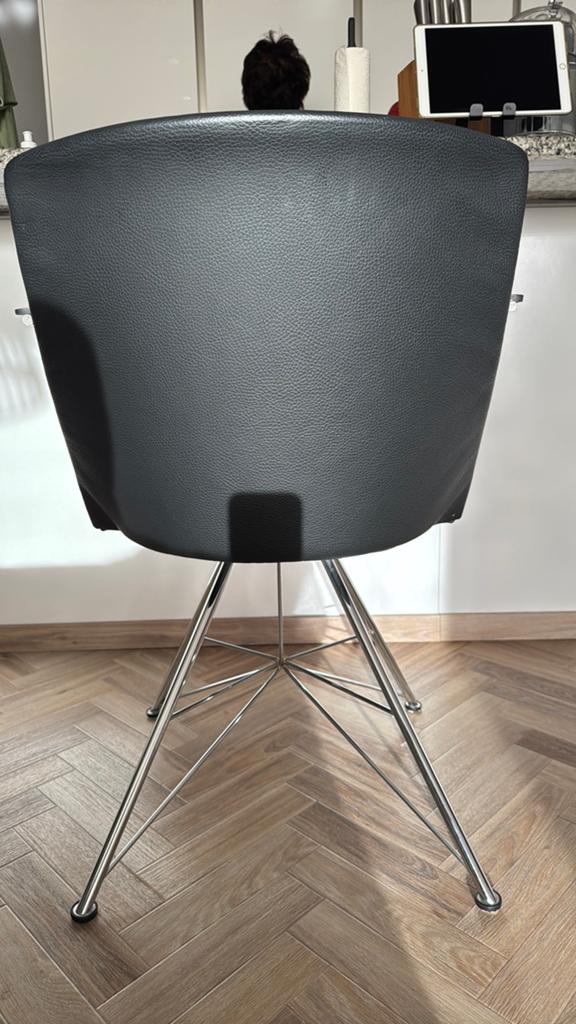 Bert plantagie disign stoelen, Ophalen, Zwart, Leer, Zo goed als nieuw