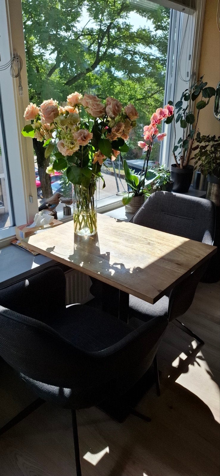 Gezellige tafel, 70cm lang, 50cm breed, 78cm hoog., Minder dan 50 cm, Gebruikt, 50 tot 100 cm, Tot twee personen