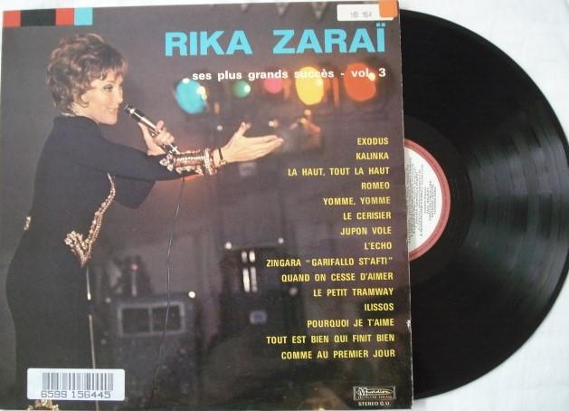 Rika Zaraï - Sus plus grands succès vol. 3, Ophalen of Verzenden, 1970 - 1979, Gebruikt, 12 inch