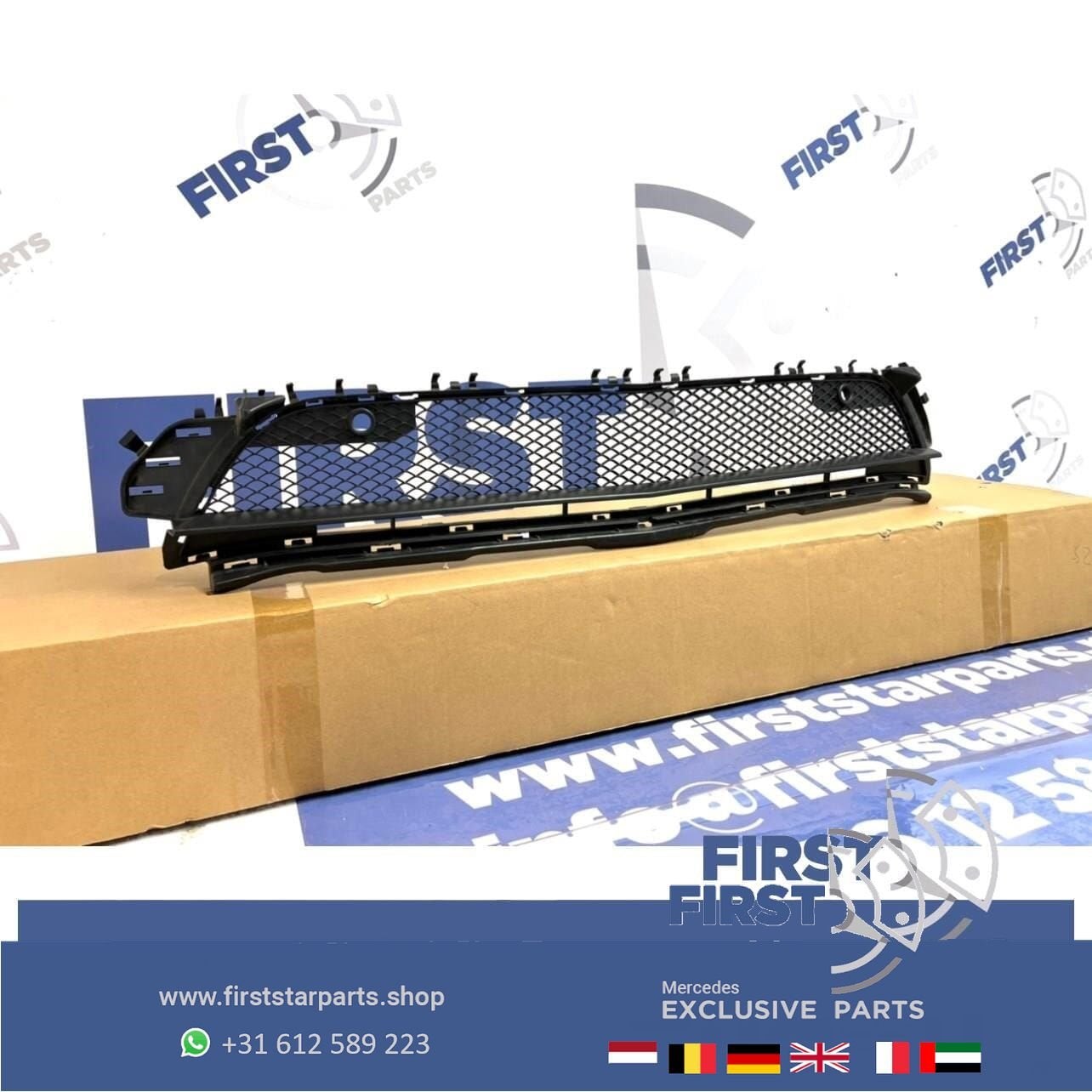 W156 X156 GLA KLASSE AMG BUMPER ROOSTER VOORBUMPER MIDDEN RO, Gebruikt, -, Ophalen of Verzenden, -
