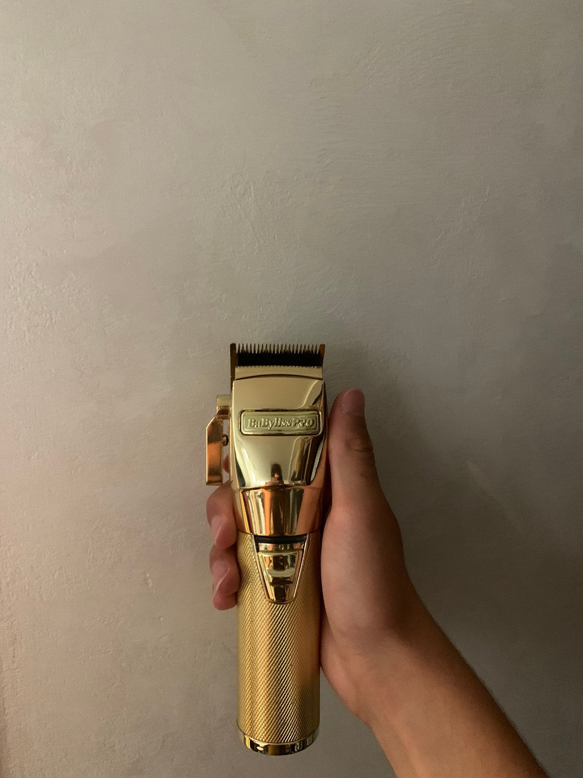 Babyliss pro gold fx met lader en doos, Ophalen of Verzenden, Zo goed als nieuw, Staal, Overige merken