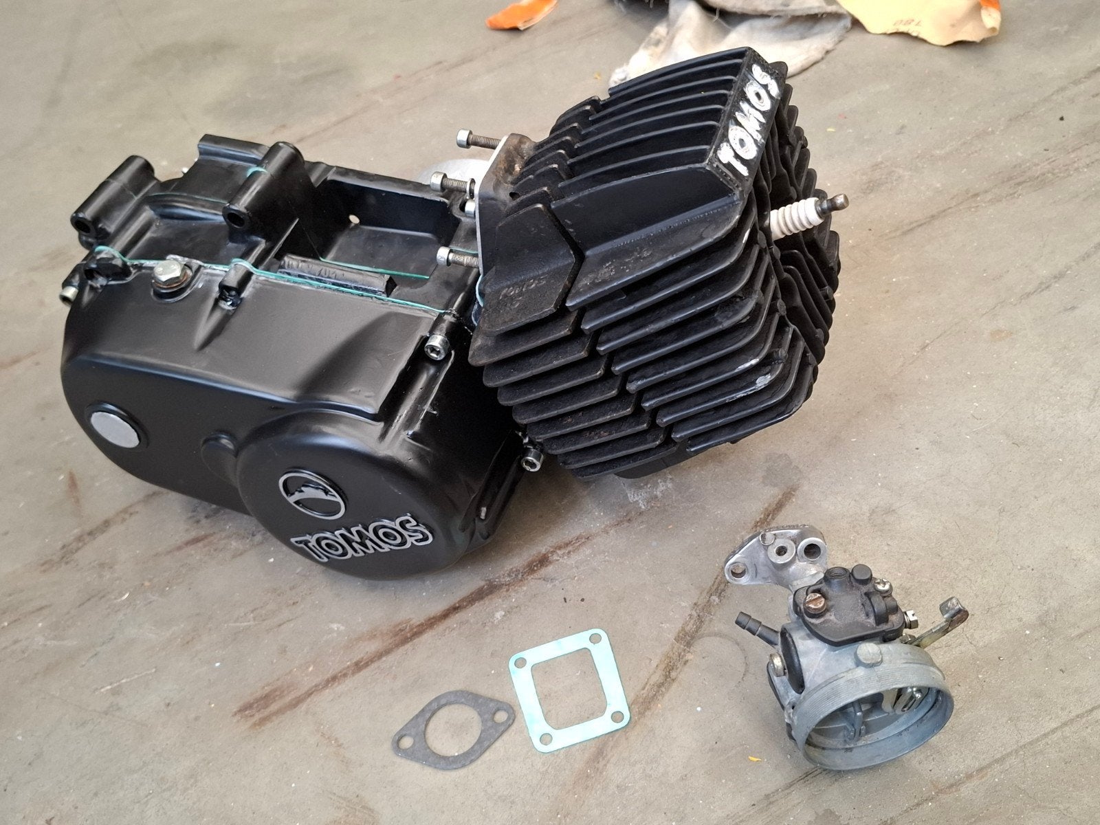 Volledig gereviseerd tomos blok 50cc, Fietsen en Brommers, Ophalen of Verzenden