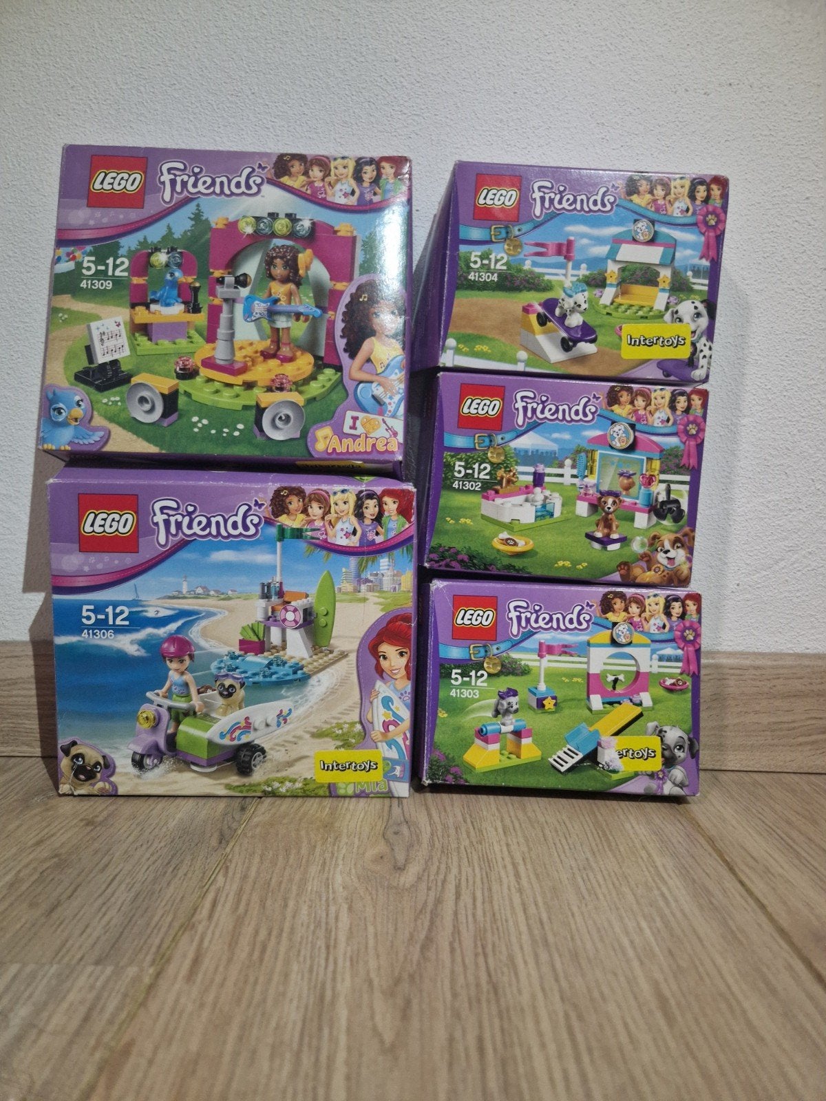 Lego friends de 5 sets samen voor €15!!!, Ophalen, Lego, Friends, Zo goed als nieuw