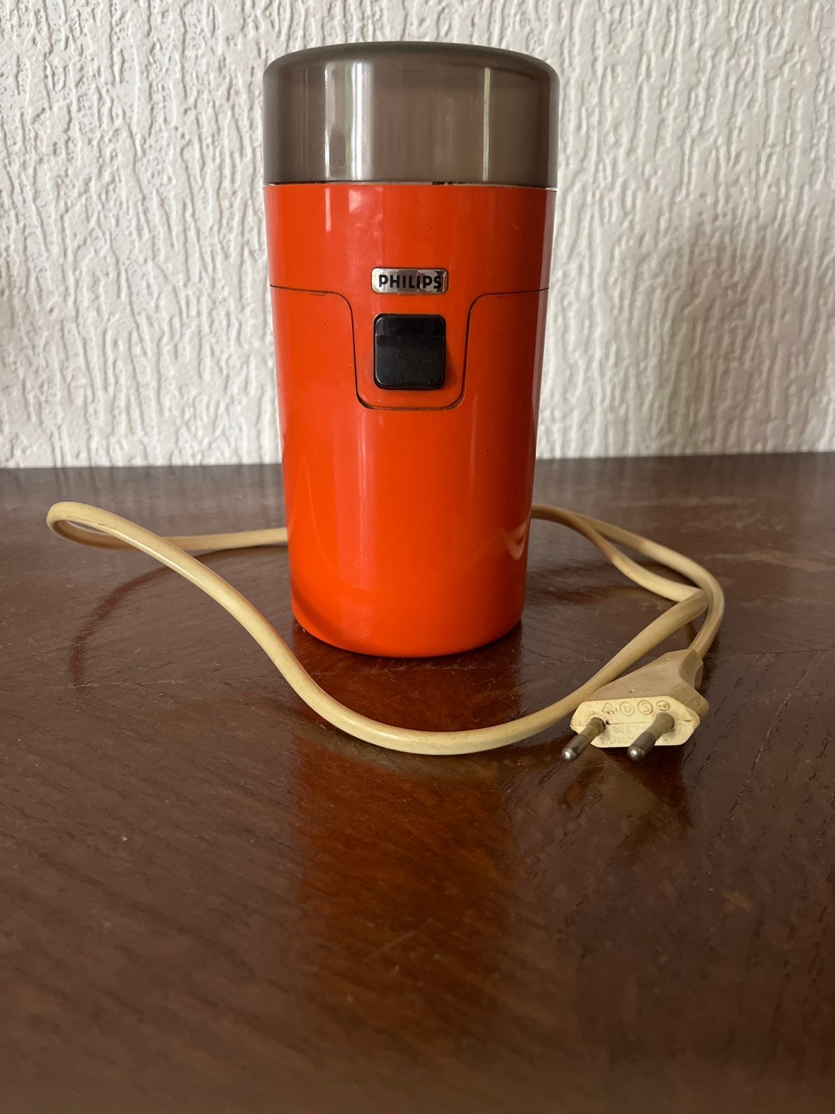 Vintage Philips Koffiemolen - Oranje Design Klassieker, Ophalen of Verzenden, Gebruikt