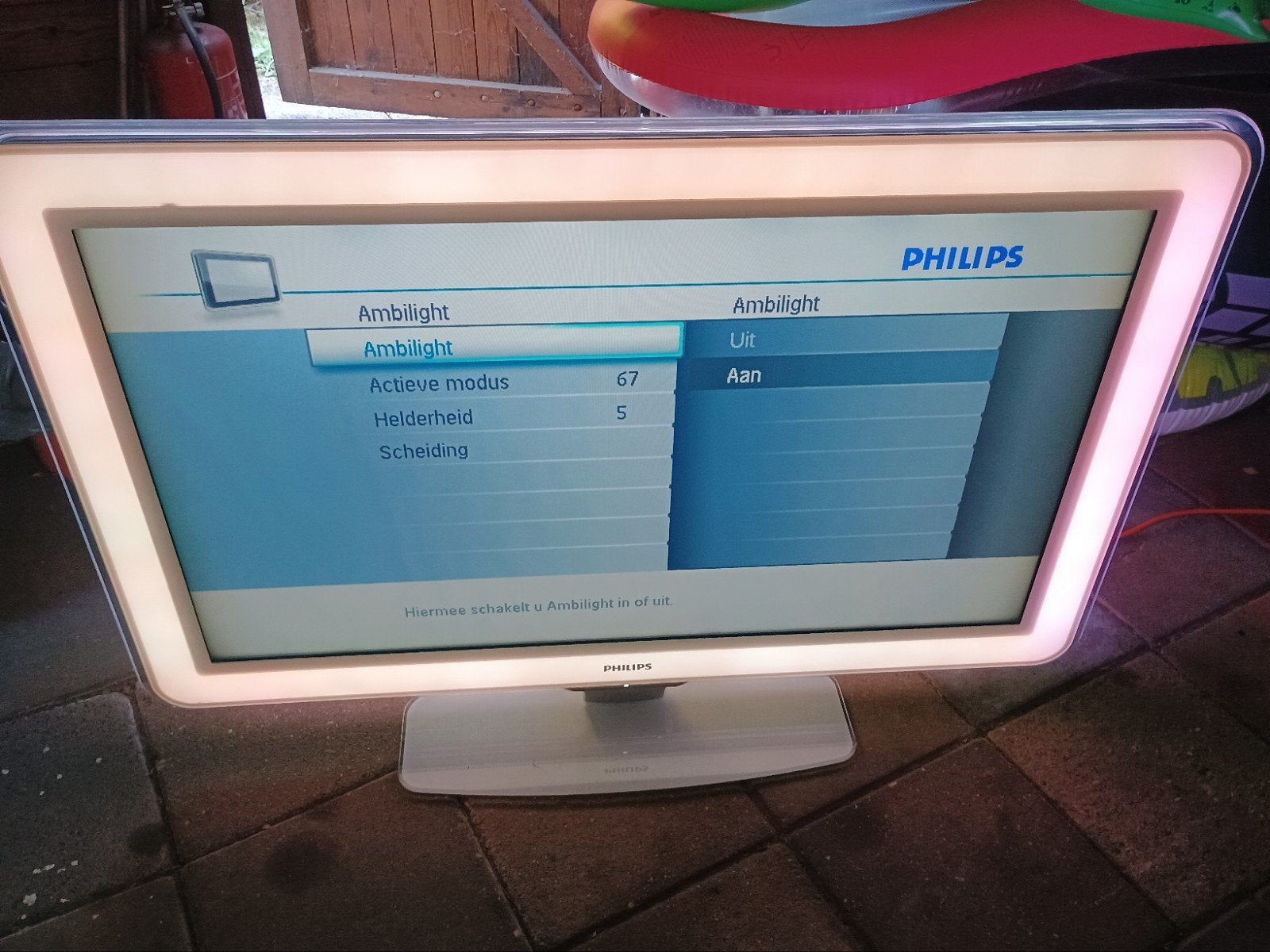 Philips 42 Inch ambilight, Ophalen, Philips, Gebruikt, 50 Hz