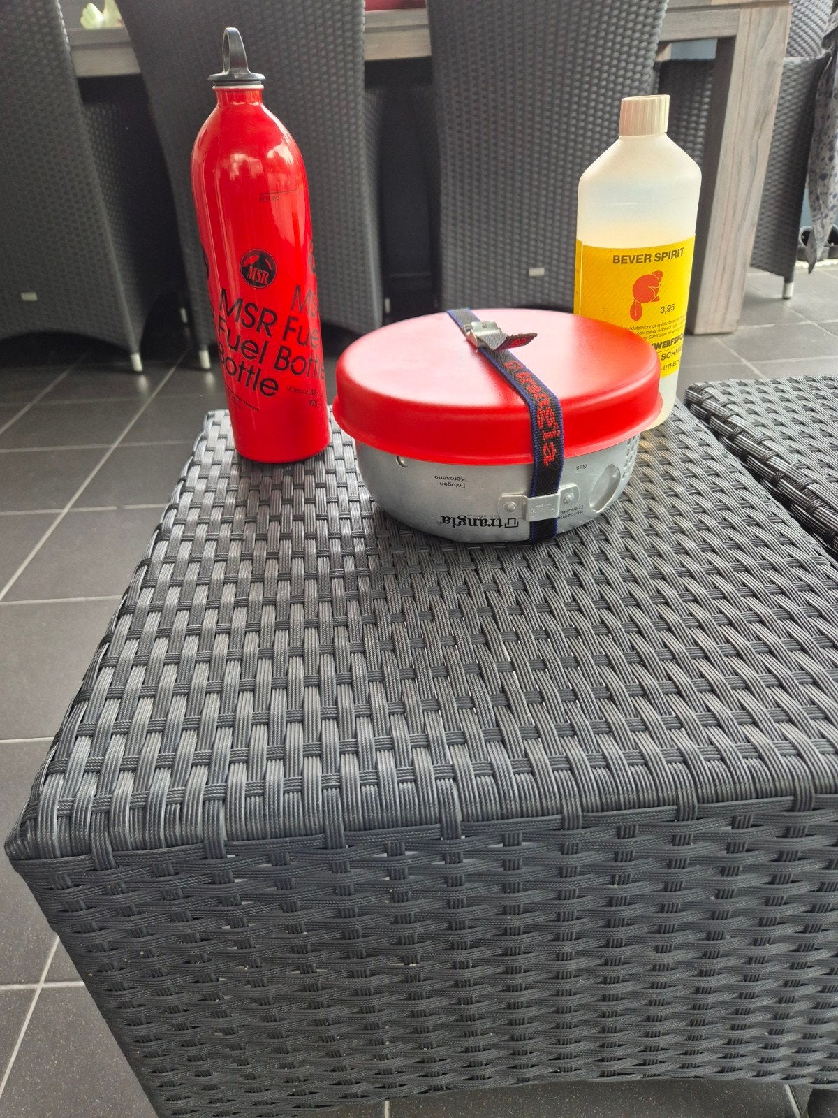 Trangia kookset, Ophalen, Zo goed als nieuw