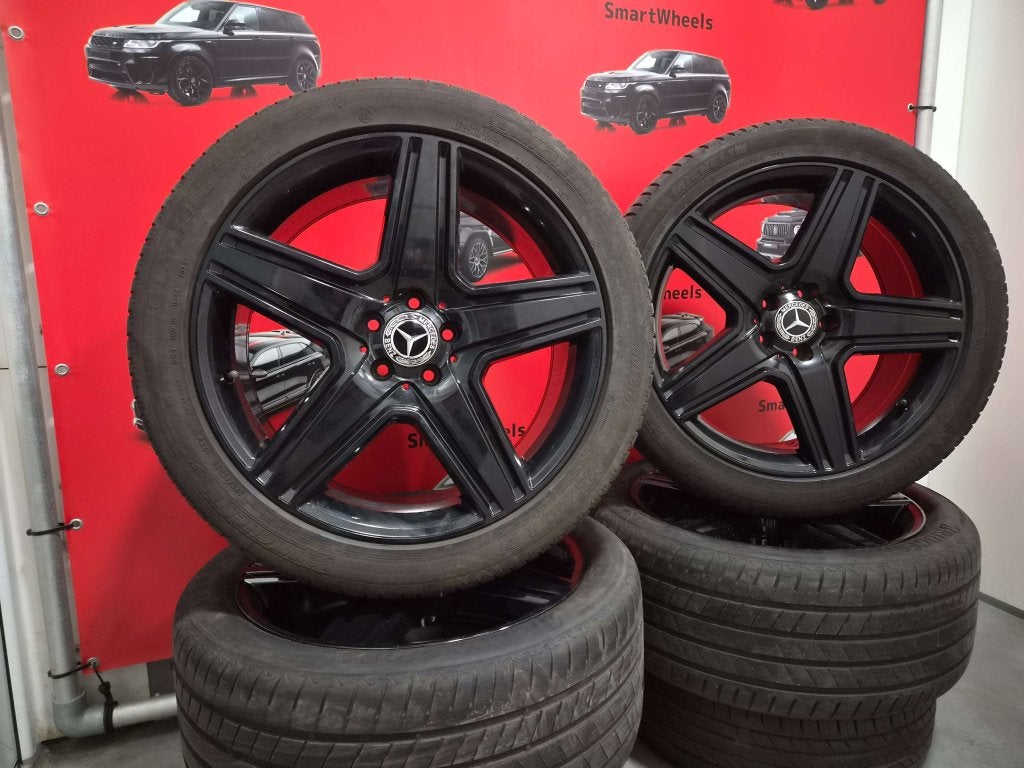 20 inch MERCEDES AMG ML G GL GLE GLS VELGEN EN BANDEN