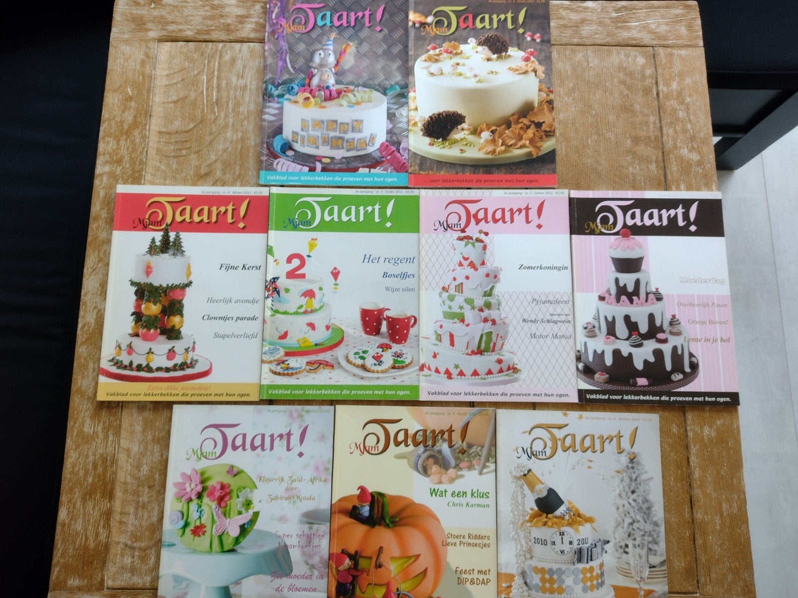 Mjam Taart Tijdschriften - Vakblad voor lekkerbekken!, Ophalen, Zo goed als nieuw, Taarten of Cupcakes, Boek of Tijdschrift