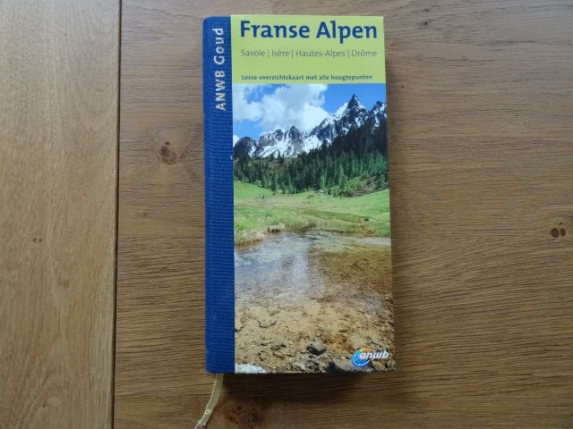 Franse Alpen, Drome, Savoie; anwb goud reisgids/met de kaart, Europa, Nieuw, Ophalen of Verzenden, Reisgids of -boek