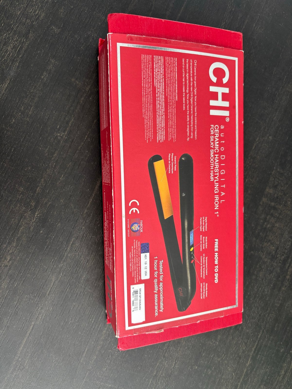 CHI Ceramic Hairstyling Iron 1" - Zo goed als nieuw, Ophalen, Zo goed als nieuw, Haarverzorging