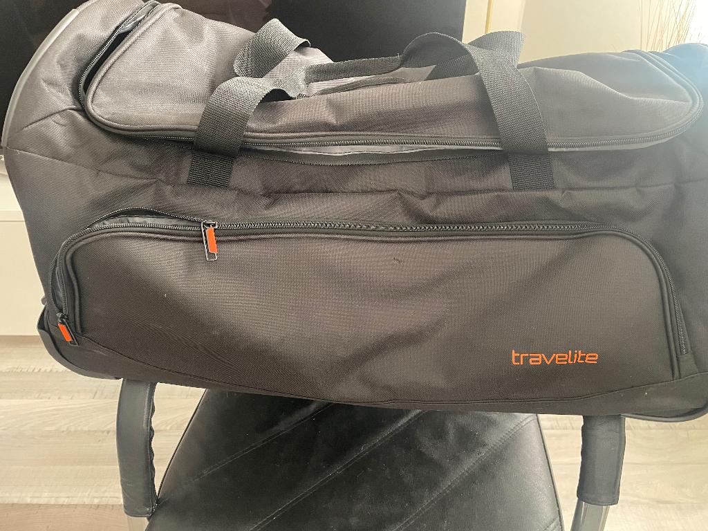 Travelite trolley reistas, Sieraden, Tassen en Uiterlijk, Tassen | Reistassen en Weekendtassen, Ophalen, Zwart, 80 cm of meer