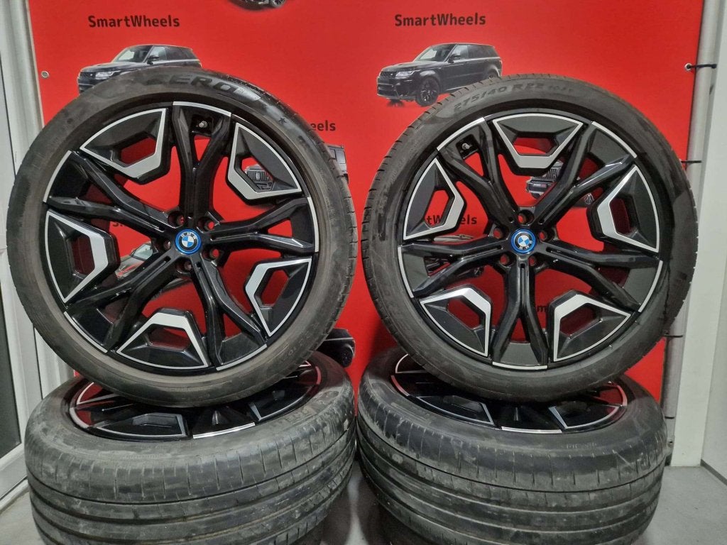22 inch ORIGINEEL BMW 1021 M IX I20 VELGEN EN BANDEN, Niet ingevuld, 275 mm, Banden en Velgen, Niet ingevuld