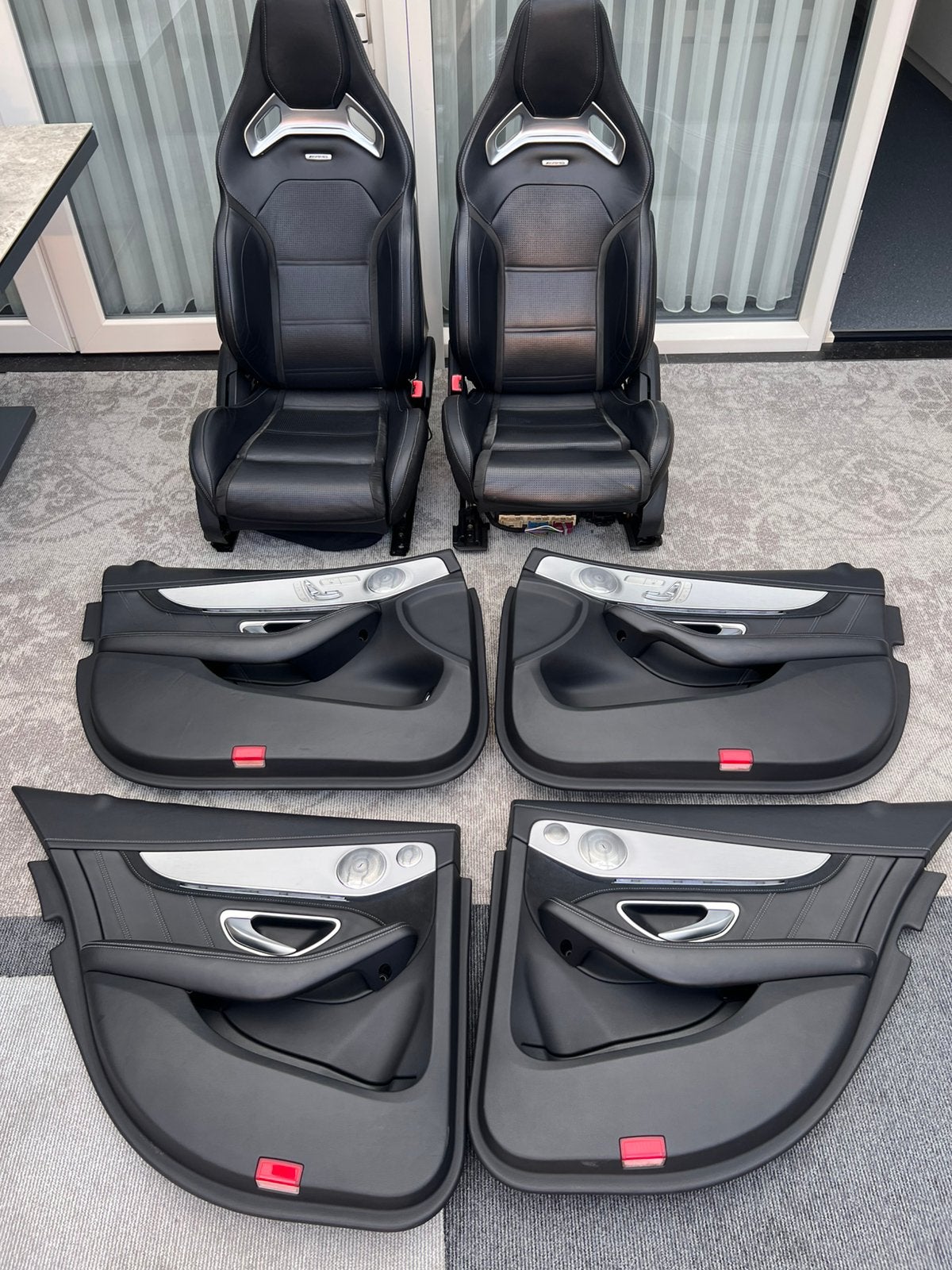 Mercedes C63S C63 W205 / Schaalstoelen / Performance, Auto-onderdelen, Interieur en Bekleding, Ophalen, Gebruikt, Mercedes-Benz