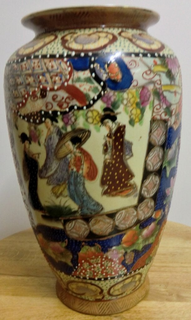 3 stuks brokante Chinezen  vazen., Antiek en Kunst, Ophalen