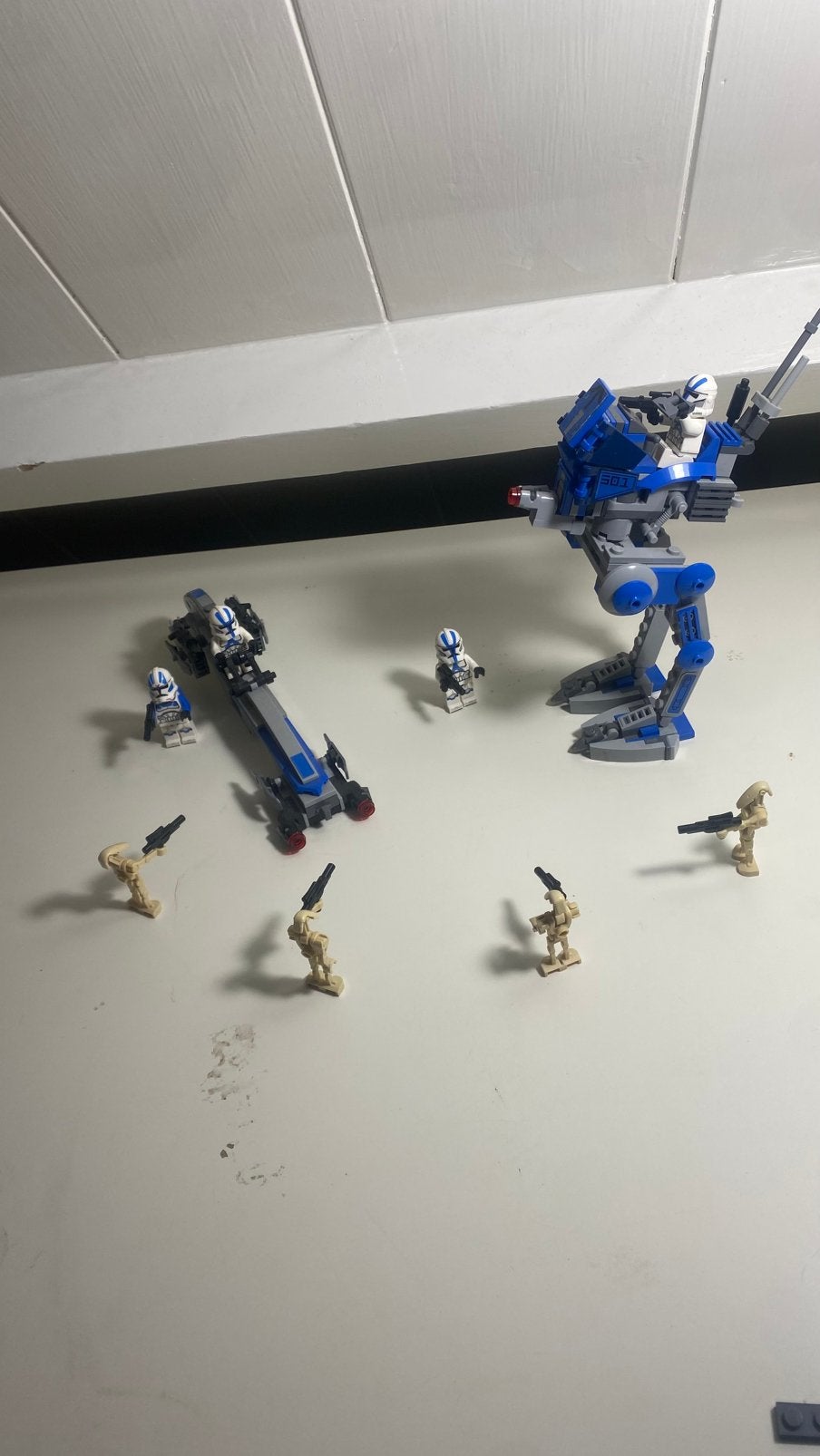 Starwars lego 501st legion clone troopers, Ophalen of Verzenden, Zo goed als nieuw, Actiefiguurtje