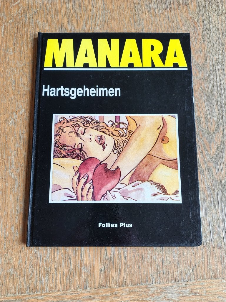 Hartsgeheimen - Manara, Eén stripboek, Ophalen of Verzenden, Gelezen