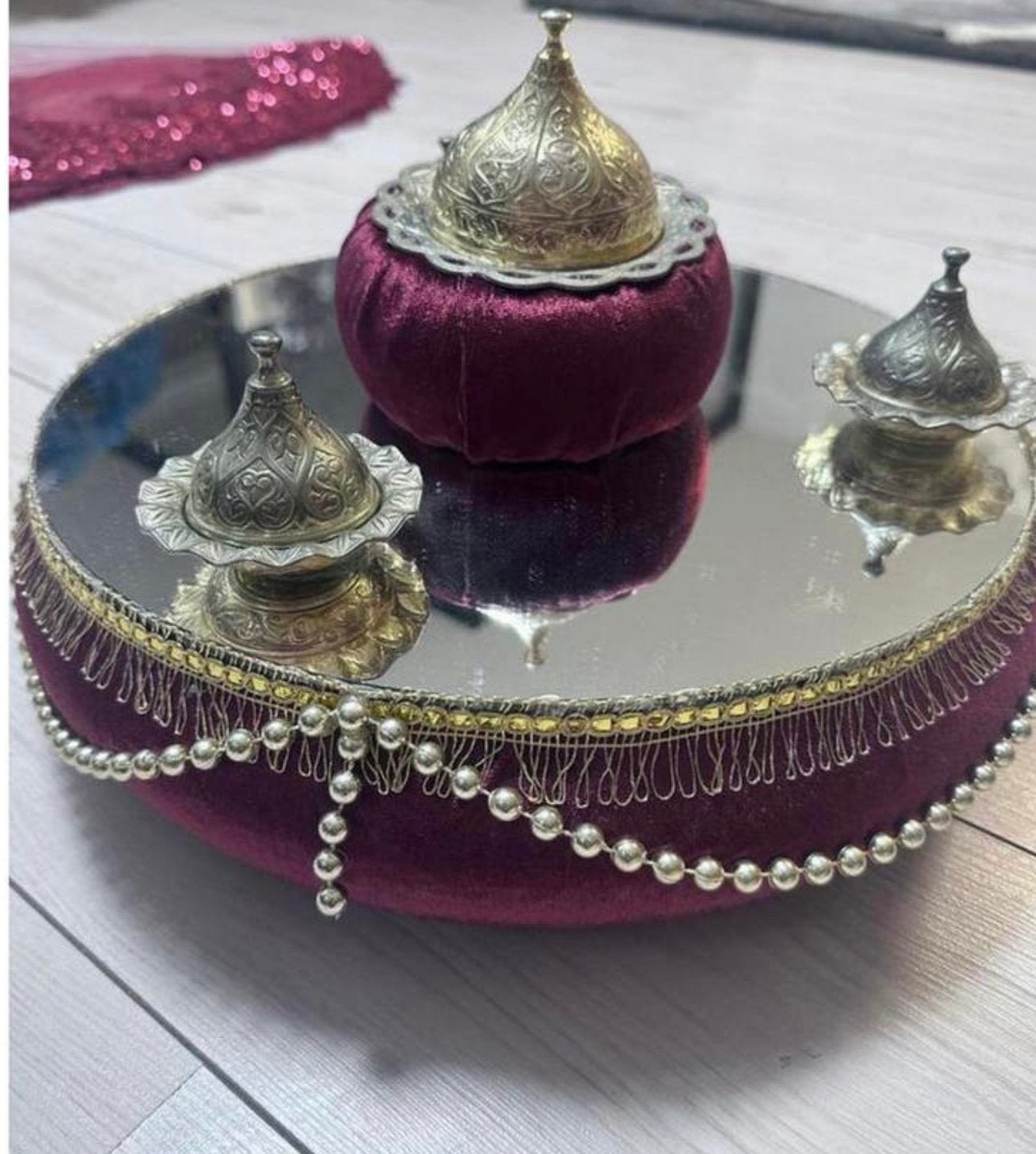 Kına tepsisi / henna, Ophalen, Nieuw
