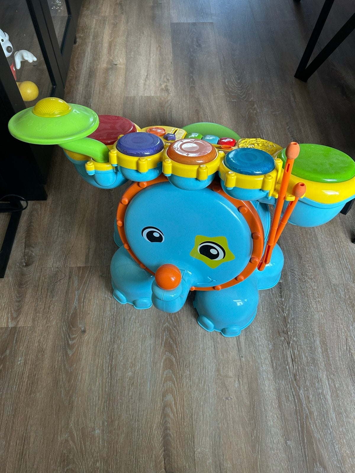 Vtech Kinder Drumstel met Geluid en Licht - Compleet, Ophalen, Zo goed als nieuw, Overige typen, Met licht