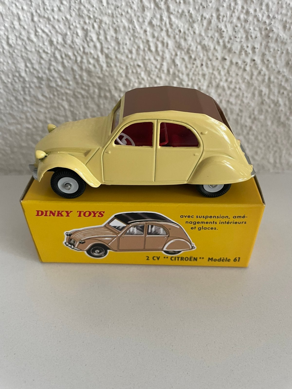 Dinky Toys 1:43 Citroen 2CV 61 558 (Atlas), Hobby en Vrije tijd, Modelauto's | 1:43, Ophalen of Verzenden, Nieuw, Auto, Dinky Toys