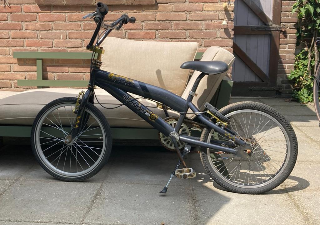 Opknapper BMX met voetsteunen, Ophalen, Gebruikt, Staal, Voetsteunen