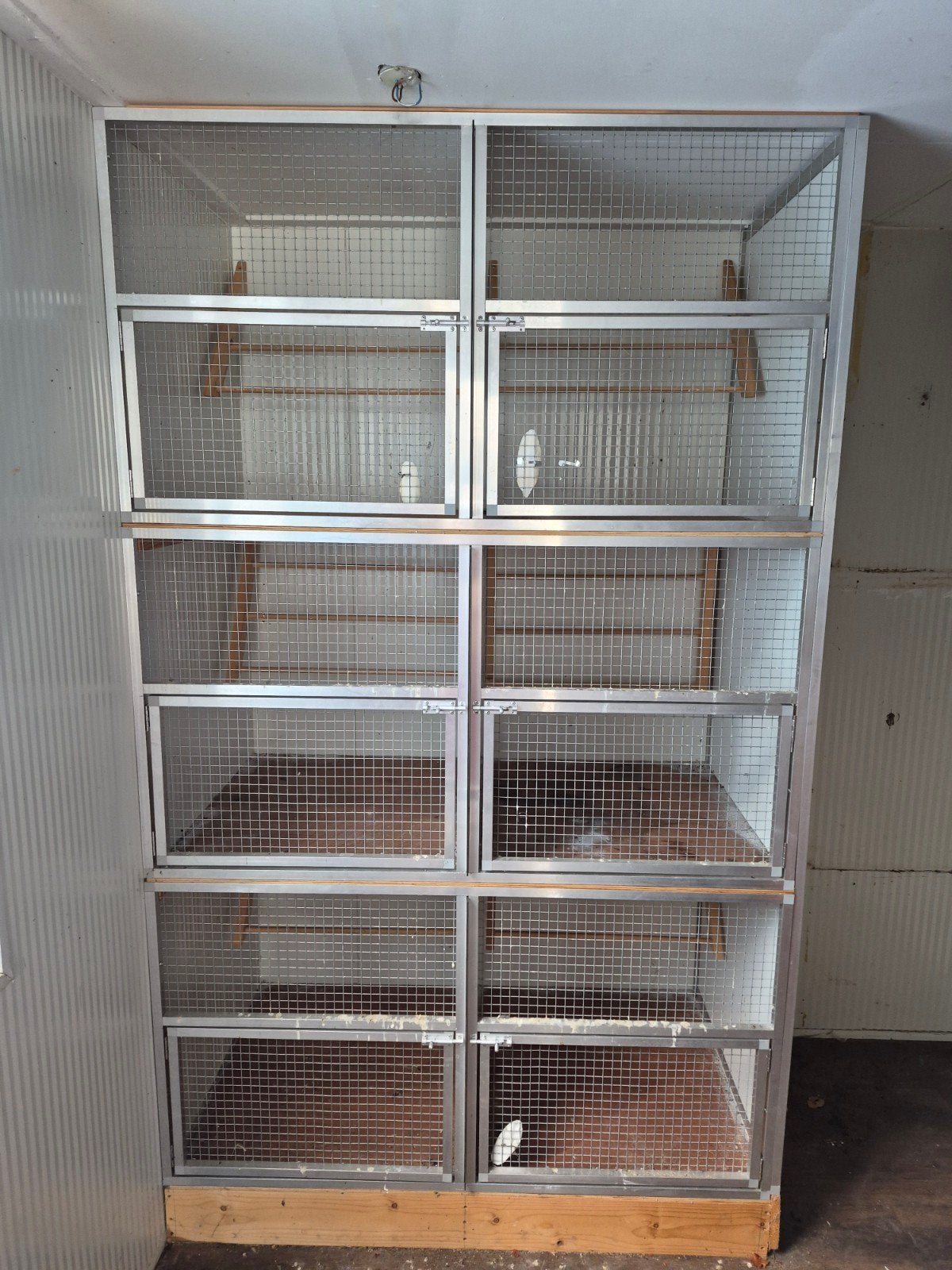 vogelskooien, Ophalen, Zo goed als nieuw, Aluminium, Broedkooi of Kweekkooi