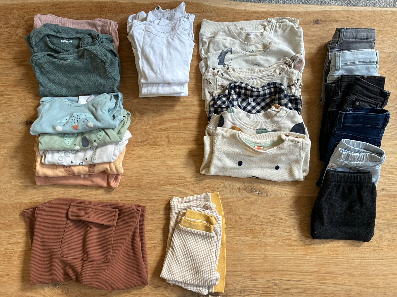 Pakket herfst/winter babykleding jongen maat 74, Ophalen, Gebruikt, Maat 74