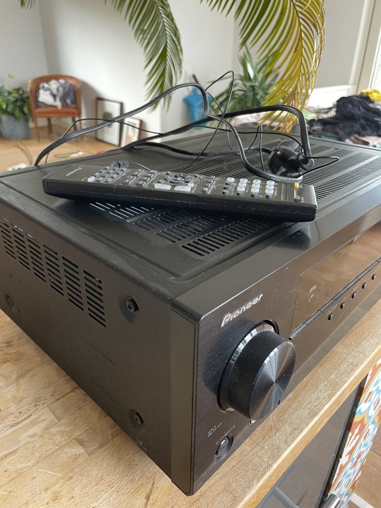 Pioneer versterker/receiver, Audio, Tv en Foto, Versterkers en Receivers, Gebruikt, Ophalen of Verzenden, Pioneer, 120 watt of meer