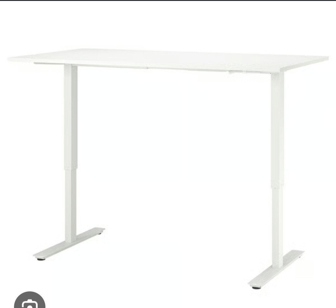 GRATIS Ikea Trotten sta zit bureau 160x80, Ophalen of Verzenden, Gebruikt