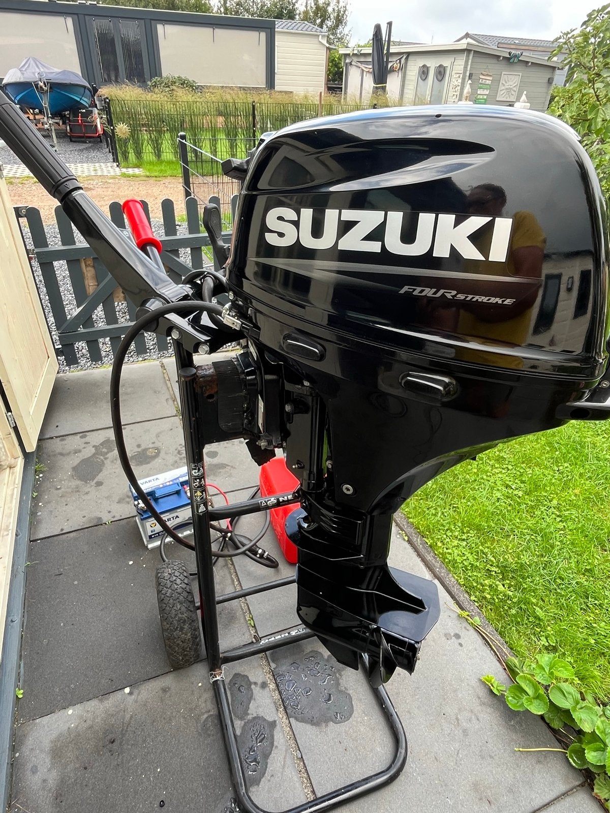 Suzuki 20 PK Buitenboordmotor elek start - Zo goed als nieuw, Ophalen, 10 tot 30 pk, Zo goed als nieuw, Elektrische start
