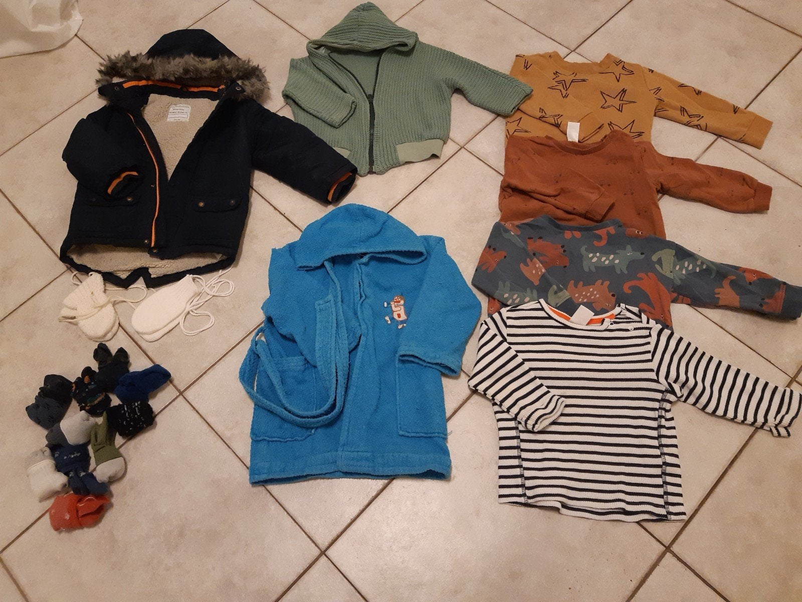pakket jongenskleding mt 92, Ophalen of Verzenden, Gebruikt, Jongen