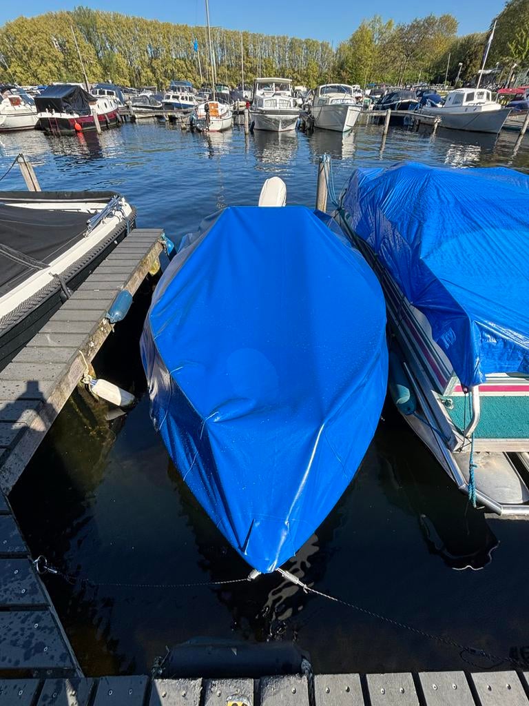 consoleboot met trailer, Overige merken, Gebruikt, Buitenboordmotor, 5 m