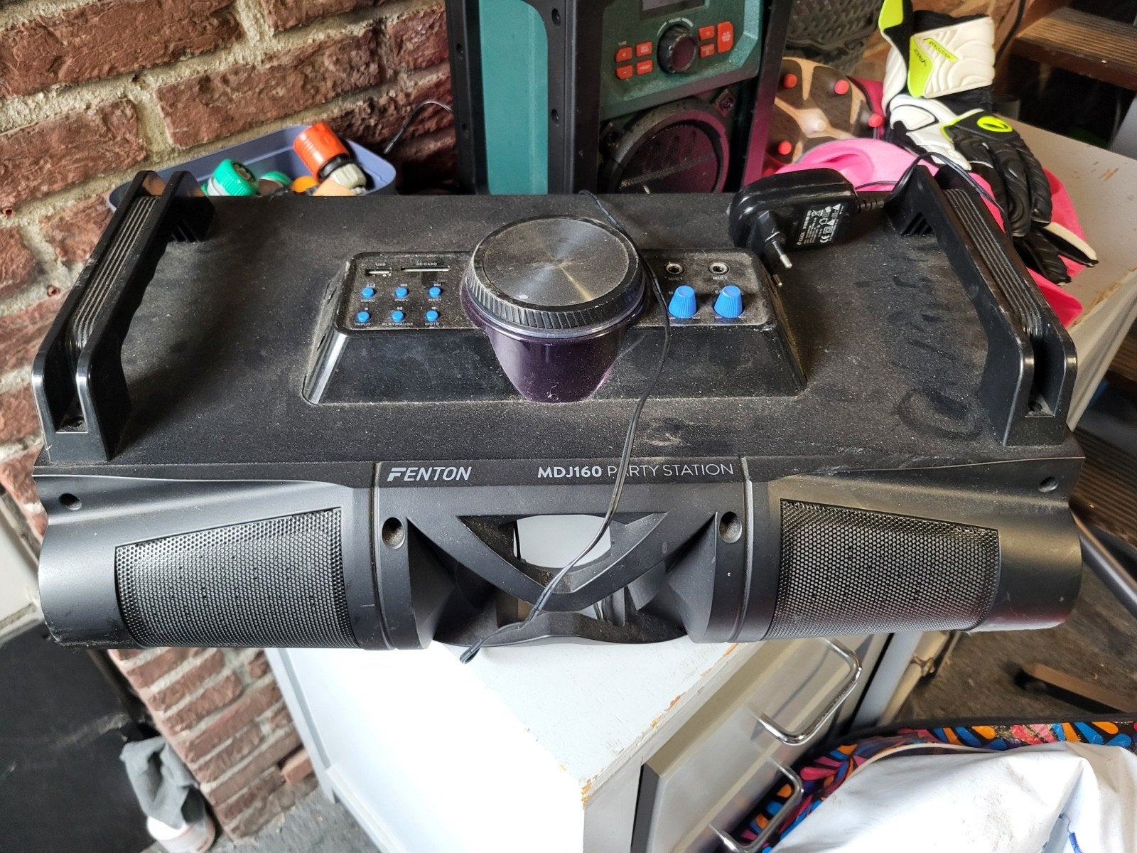 Fenton MDJ160 Party Station - Draagbare Bluetooth Speaker, Minder dan 40 watt, Overige spelers, Ophalen, Overige merken